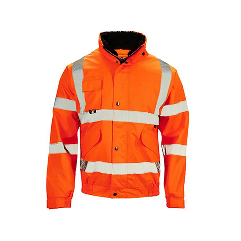 Hi-Vis Breathable 2 in 1 Bomber Jacket